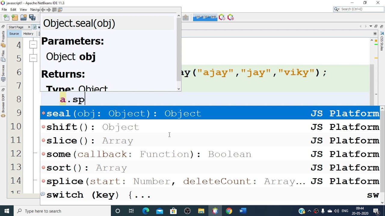 Script cdn. Event object js.