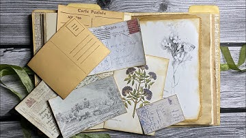 Envelope flip folio-Part 3, Creating postcards