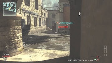 MW3: A Way *NOT* To Start An Infected Game! & Some Throwing Knife Kills HD