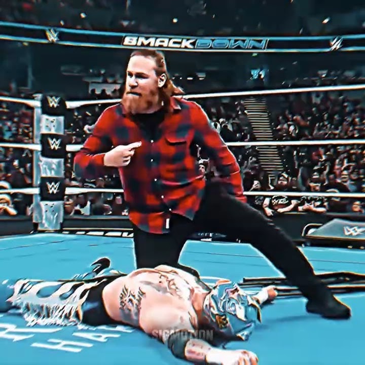Rey Fenix vs Talla Tonga Highlights Edit - WWE Smackdown #wwe #usa #smackdown #wrestling #samizayn