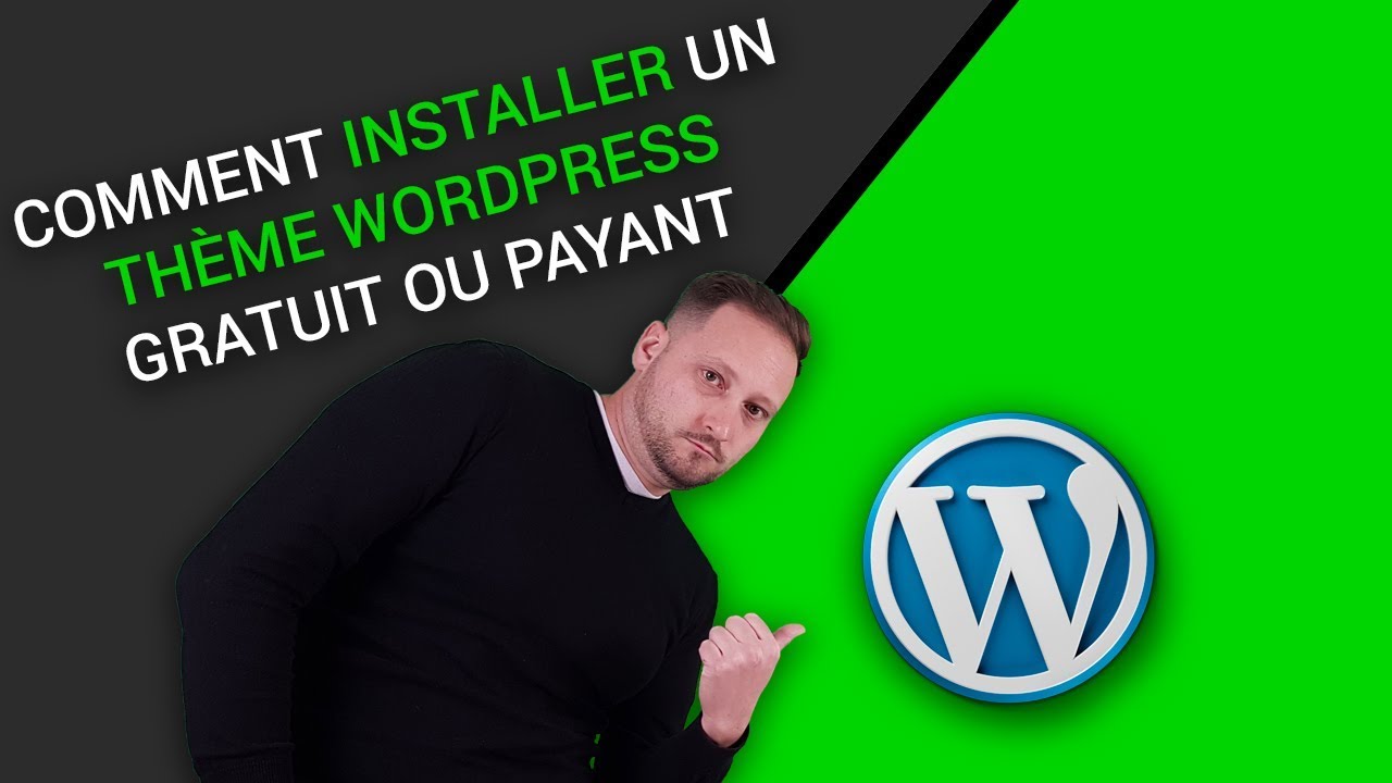 COMMENT INSTALLER UN THÈME WORDPRESS - METTRE UN THÈME PAR DÉFAUT - TÉLÉCHARGER DES THÈMES WP?