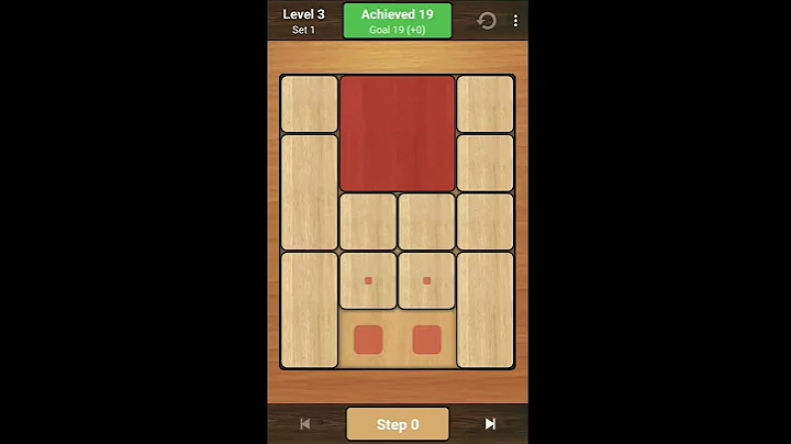 Klotski - Set 1 Level 3 - Walkthrough