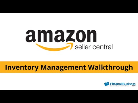 Update Amazon Inventory Management - Seller Central Walkthrough