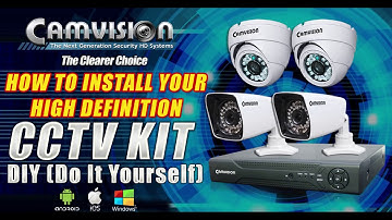CCTV Kit AHD Installation (DIY) - First Time Setup - CamVision CCTV Ph