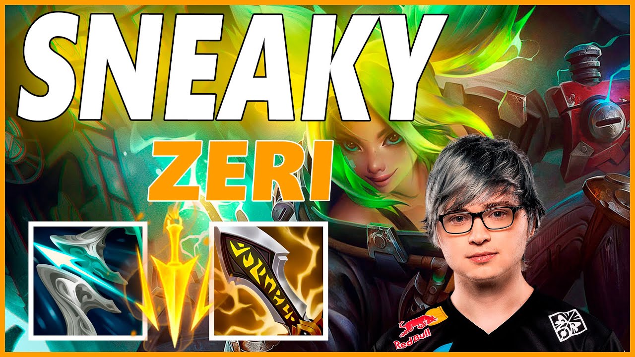 ⚡SNEAKY ZERI ADC GAMEPLAY⚡SEASON 12 LEAGUE OF LEGENDS