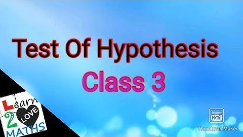 Type I& Type II Errors,Critical Region,Two tailed & One tailed tests.(മലയാളം).