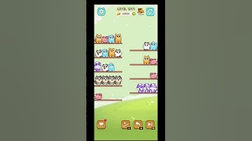 Cat Sort Level 1591 with Puzzle_Daddy