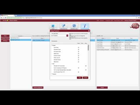 How To Set Permissions in Big Red Cloud
