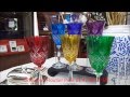Verre En Cristal De Boheme