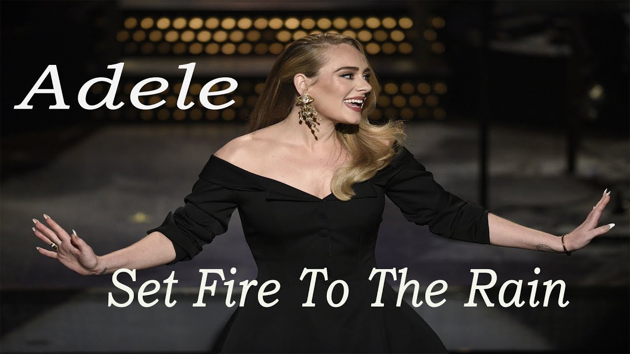 ⁣Adele (Lyrics) - Set Fire To The Rain