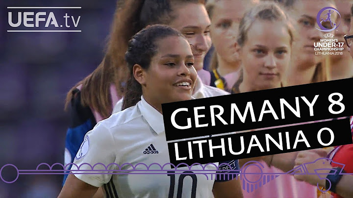 Women's U17 highlights: Germany v Lithuania