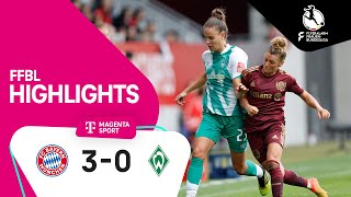 FC Bayern München - SV Werder Bremen | Highlights FLYERALARM Frauen-Bundesliga 22/23