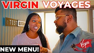 We tried Test Kitchen on Virgin Voyages...AGAIN!
