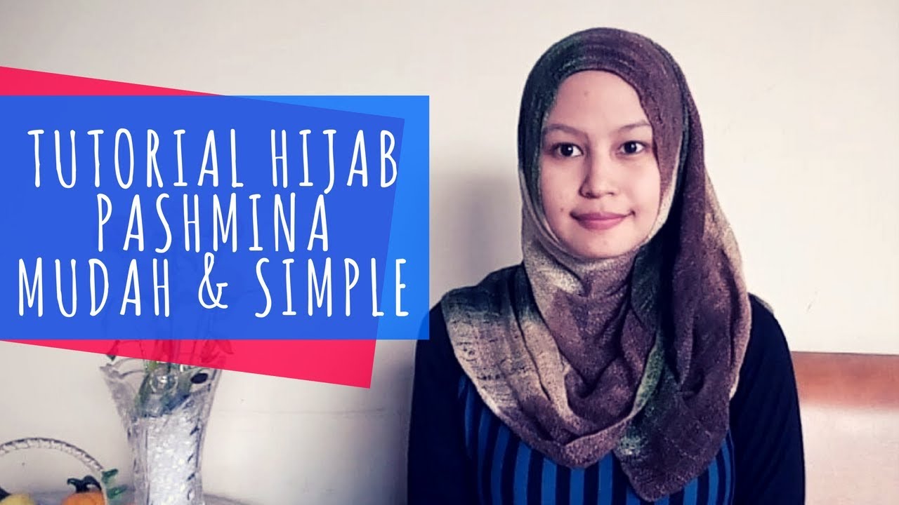 Tutorial Hijab Pashmina Yang Simple Dan Mudah 1 YouTube