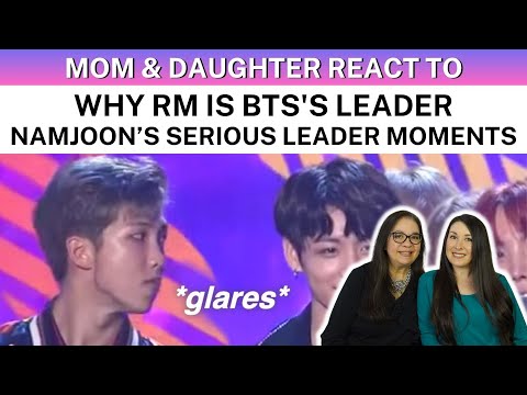 REACTION | Why RM is BTS's leader | Namjoon’s serious leader moments that low-key intimidates me