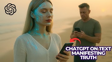 ChatGPT Conversation | Can You Really Manifest a Text? ChatGPT Gets Real About It
