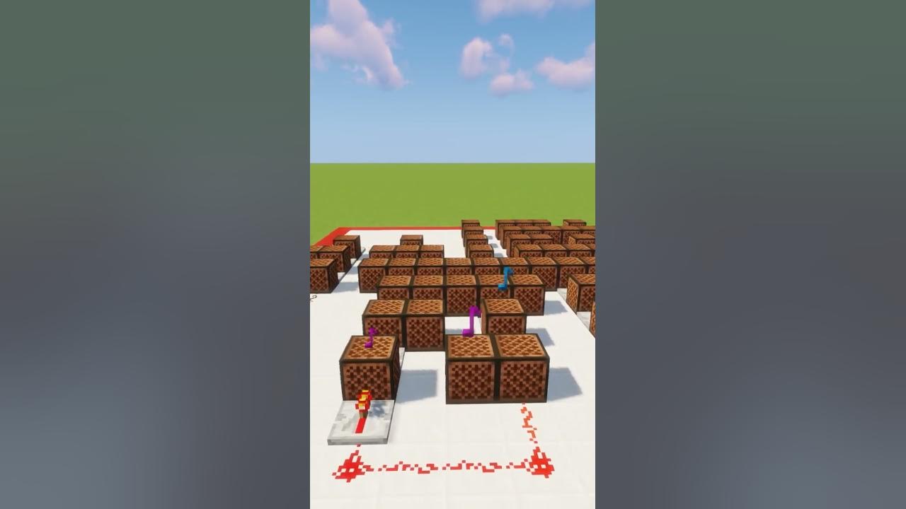 "Giga Chad Theme" | Can You Feel My Heart | Minecraft Note Blocks Tutorial