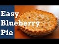 EASY BLUEBERRY PIE - with a CHEAT!