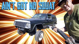 Jeep XJ Lift  How To Install A Iron Rock Offroad Long Arm Lift Kit on Rats Nest.