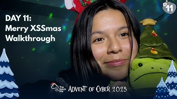XSS - Merry XSSmas | TryHackMe Advent of Cyber Day 11 (2025)