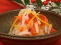 New Year Kohaku Namasu Recipe (Vegetables Marinated in Rice Vinegar) お正月の紅…