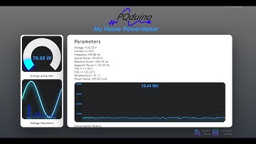 PQduino. Arduino Powermeter. Arduino and ADE7753. Interfacing with laptop.