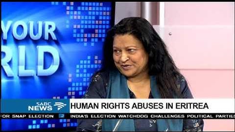 Human rights abuses in Eritrea: Sheila B. Keetharuth