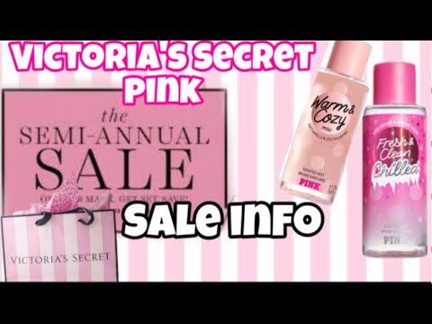 Victoria's Secret PINK Semi Annual Sale 2022 Dates  Info Victoria's Secret  Semi Annual Winter Sale 