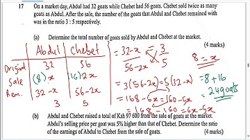 𝐊𝐂𝐒𝐄 𝟐𝟎𝟐𝟒 𝐏𝐀𝐏𝐄𝐑 𝟏 ~ 𝐑𝐀𝐓𝐈𝐎 𝐀𝐍𝐃 𝐏𝐄𝐑𝐂𝐄𝐍𝐓𝐀𝐆𝐄𝐒 𝐐𝟏𝟕