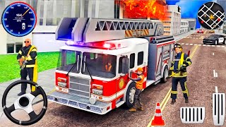 Fire Truck Driving Simulator 2026 - Extreme Fire Rescue Mission 🚒🔥 (Android Gameplay) screenshot 5