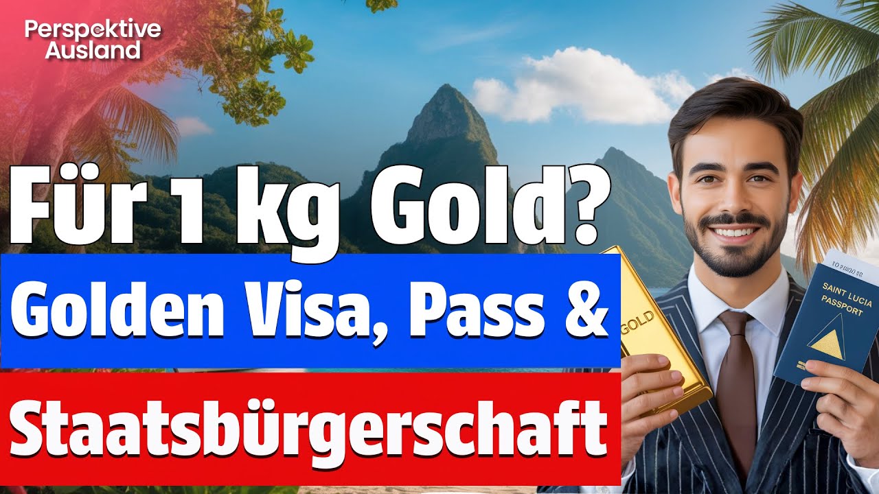 Golden Visa und Pass, wenn du 1 KG Gold kaufst?