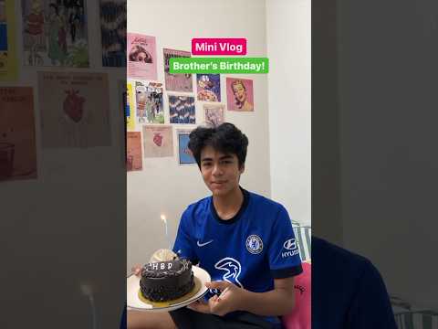 Mini Vlog 🎂
