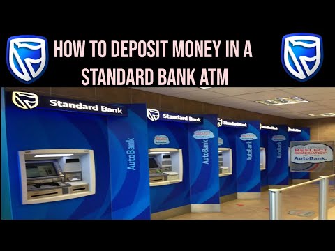 How To Deposit Money In A Standard Bank Atm