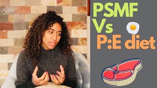 الفرق بين التنشيف والدايت عالي البروتين. PSMF Vs PE diet