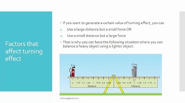 What is torque or turning effect of forces?