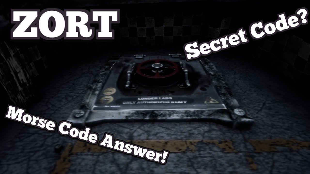 How to unlock Morse Code Hatch and Secret Door in Zort - YouTube