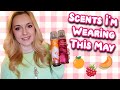 Scents im wearing this may  transitional spring into summer fragrances from bath  body works