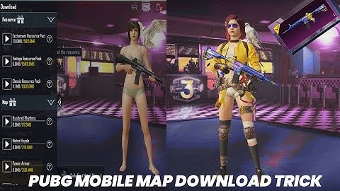 PUBG Mobile 1.0 Update Map andOutfit not Downloading Problem Fixe