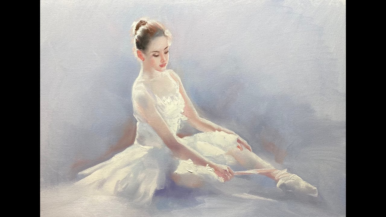 Видео-урок "Балерина". Художник Игорь Сахаров