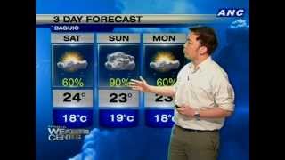 Weather Forecast for the last days of 2012