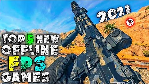 TOP 5 NEW OFFLINE FPS GAMEs for Android and iOS || 2023 best offline FPS games || Apex Shakib ||