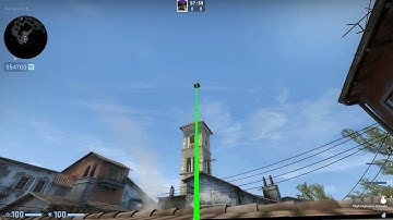 CS:GO - CT Side - Inferno - B Site - Banana Molotov and HE Grenade