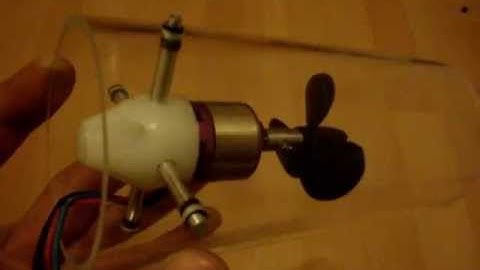 ROV Descent303 - horizontal thruster test