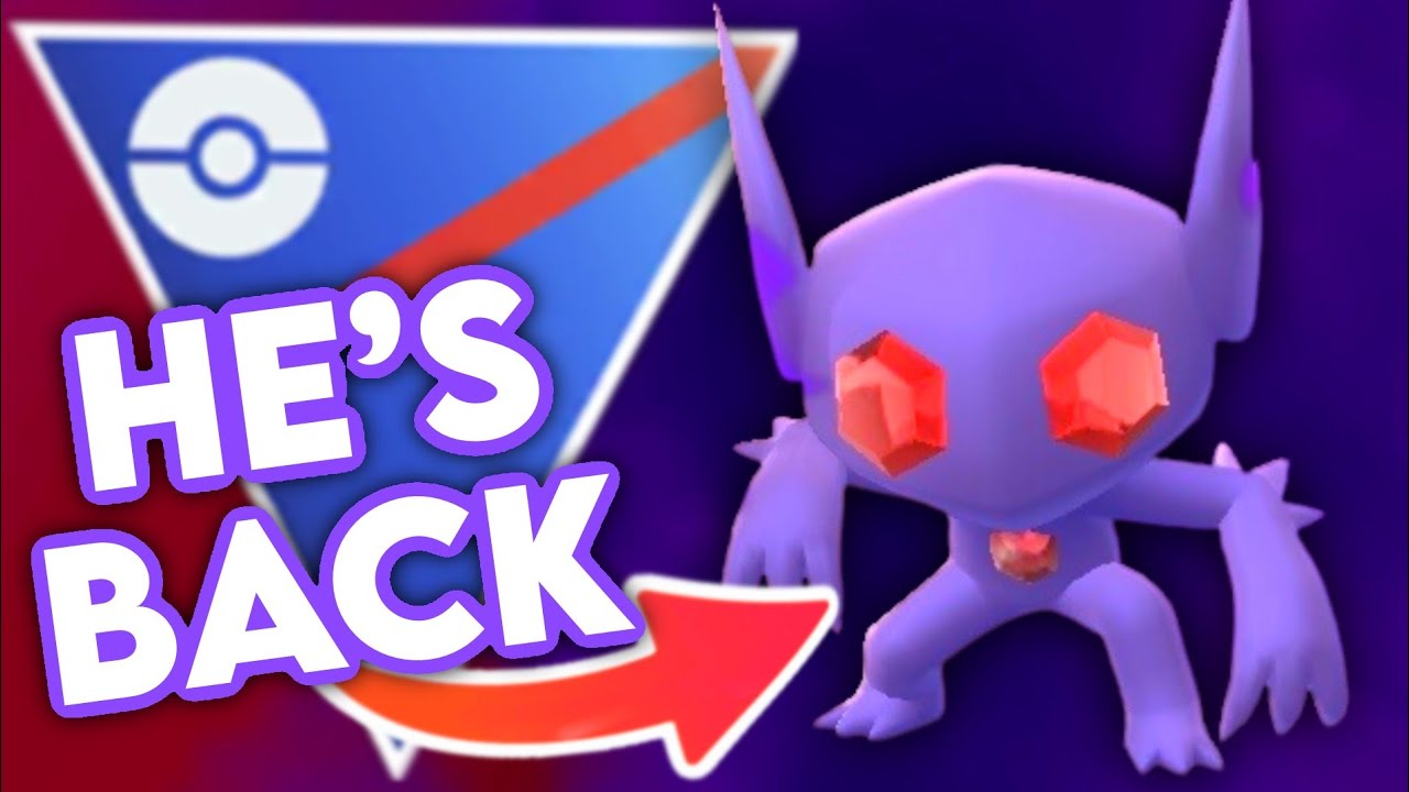 HE'S BACK! I went 5-0 with Shadow Sableye in the Great League | Pokemon GO Battle League