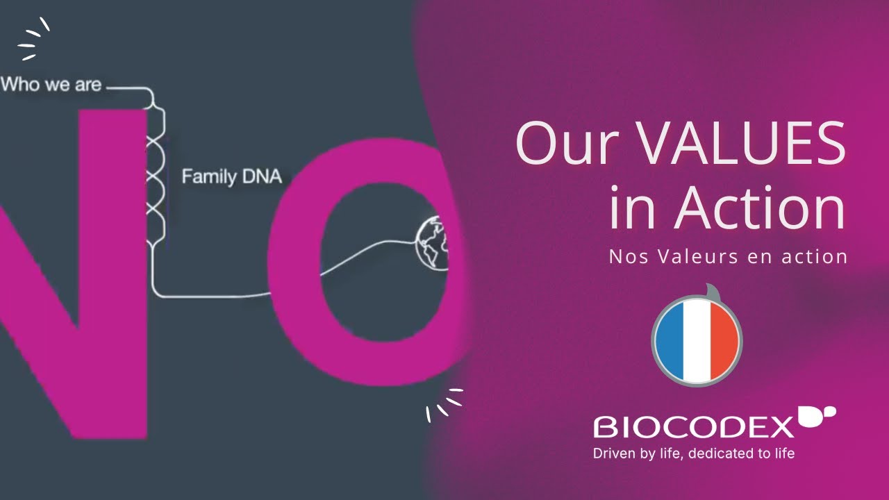 Biocodex - Our Values in Action - French subtitle