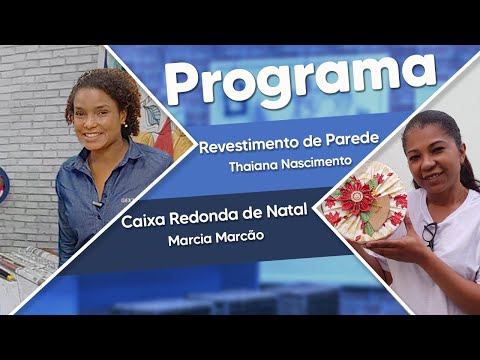 REVESTIMENTO DE PAREDE - CAIXA REDONDA DE NATAL