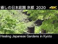 [4K] 癒しの日本庭園 京都 2020 Healing Japanese Gardens in Kyoto