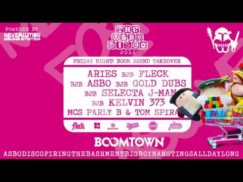 Boomtown Drum & Bass B2B2B2B2B2B special. The ASBO Disco, 2016