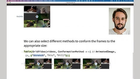 Video Creation, Editing and Analysis Using Wolfram Language: Video Generation