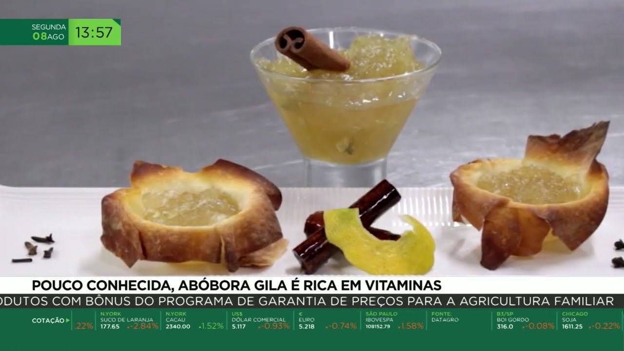 Pouco conhecida, abóbora gila é rica em vitaminas